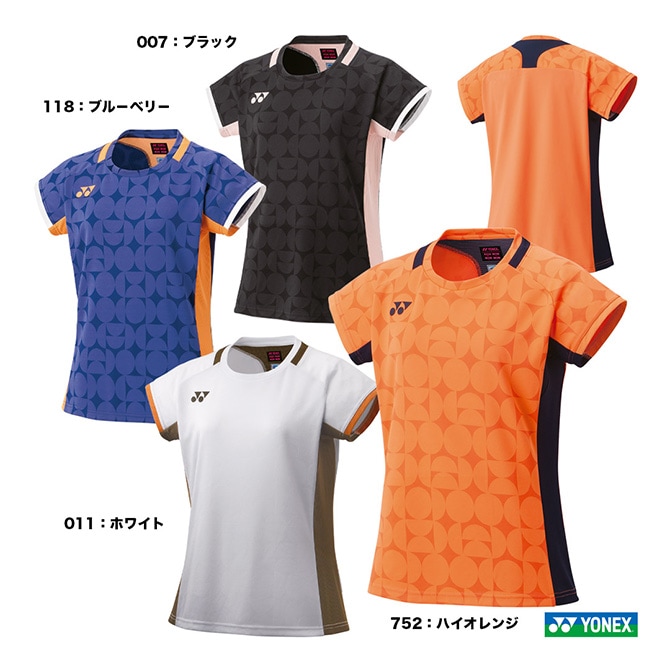 ヨネックス　ゲームシャツ&パンツセット ヨネックス YONEX バドミントンウェア レディス ゲームシャツ