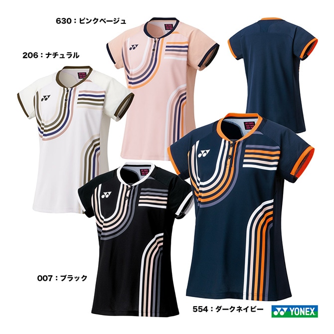 ヨネックス YONEX バドミントンウェア レディス ゲームシャツ（スリム