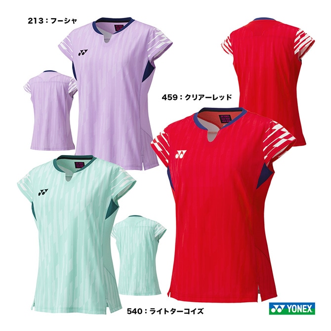 テニスウェアレディース秋冬ヨネックス YONEX ヨネックス レディース ゲームシャツ テニス バドミントン