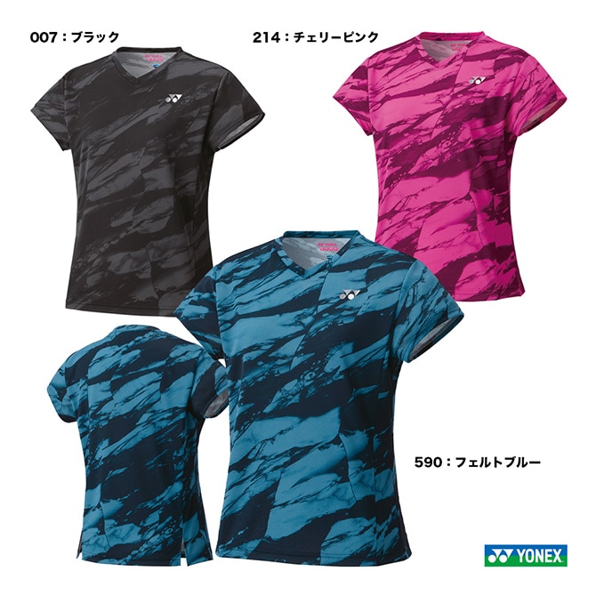 ゆありゅご希望YONEX 8点 ヨネックス YONEX テニスウェア レディス ゲームシャツ（スリム