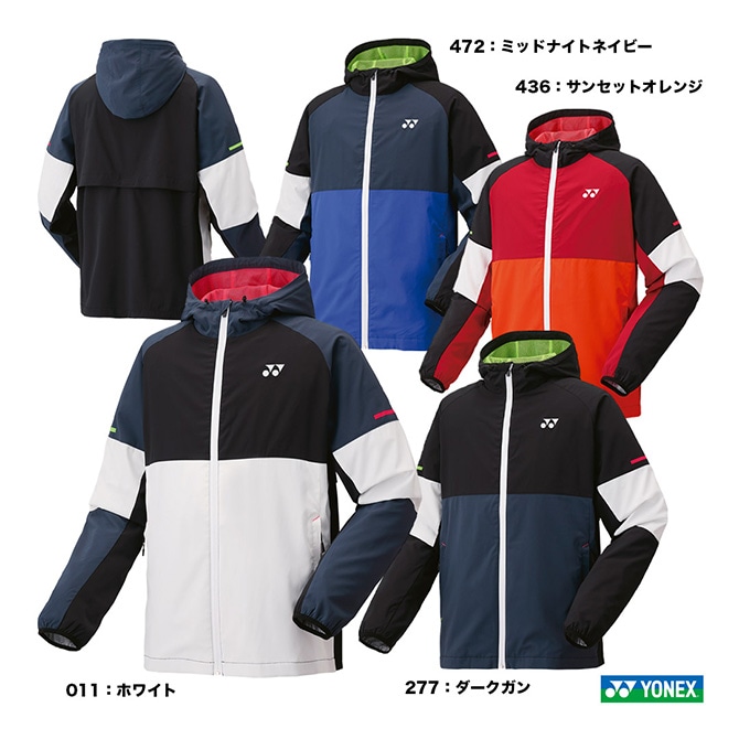 ヨネックス YONEX テニスウェア ユニセックス スウェットパーカー