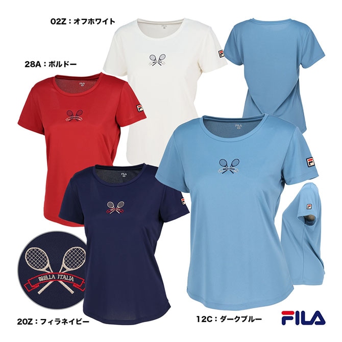 フィラ FILA テニスウェア レディス ゲームシャツ EL0205 | メーカー