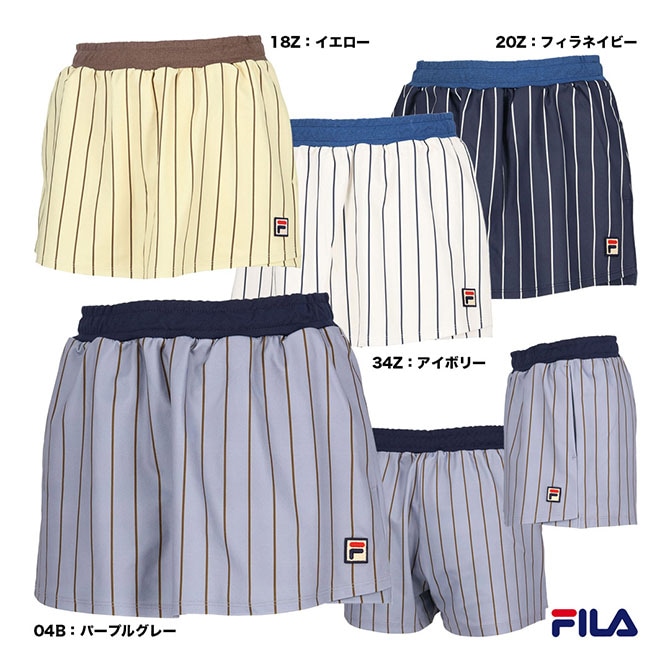 FILA フィラ テニス ウェア ジャケット パンツセット(新品未使用) フィラ FILA テニスウェア レディス ラップショートパンツ