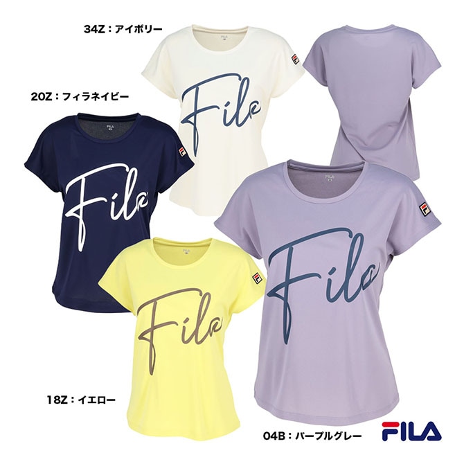 フィラ FILA テニスウェア レディス グラフィックTシャツ EL0237