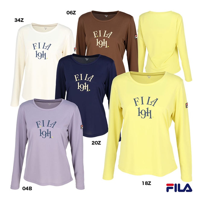 フィラ FILA テニスウェア レディス ロングスリーブグラフィックT