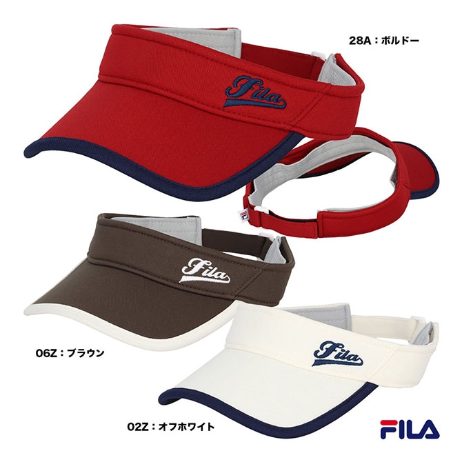 フィラ FILA レディス サンバイザー EL0286 | メーカー,フィラ