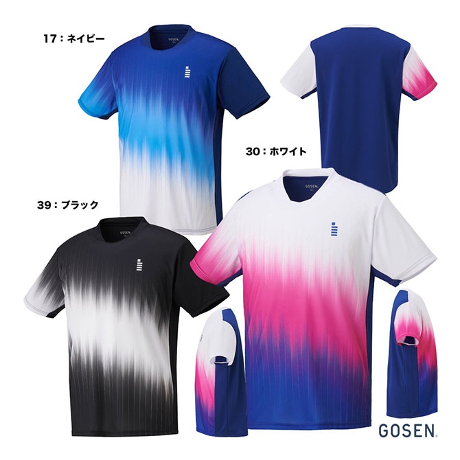 ゴーセン GOSEN テニスウェア ユニセックス ゲームシャツ T2540