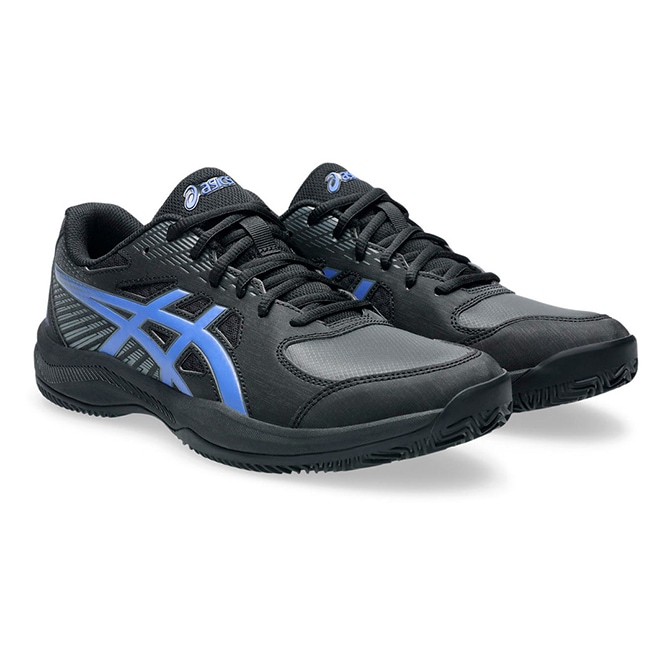 ASICS テニスシューズ 青/黒 アシックス asics テニスシューズ ユニセックス COURT SLIDE 4 CLAY/OC