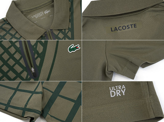 ラコステ LACOSTE テニスウェア メンズ S/S ポロ DH4756 | ウェア