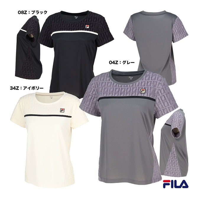 FILA テニスウェア3点セット FILA フィラ テニスウェア レディース スコート VL2930 2024FW