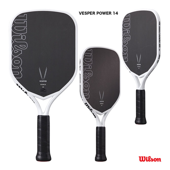 POLARIX BAE173ハンギョル 翰洁 直筆 ゼッケン ウイルソン Wilson ピックルボールパドル VESPER POWER 14 WR181111