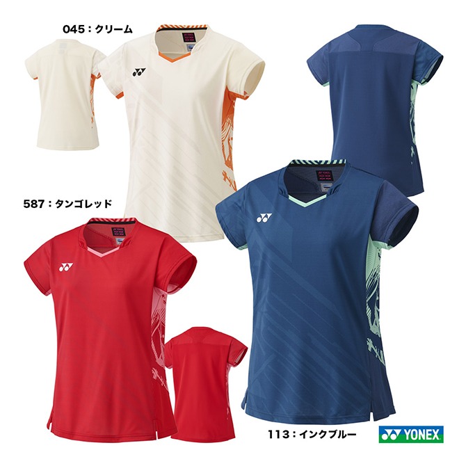 ヨネックス YONEX バドミントンウェア レディス ゲームシャツ 20858