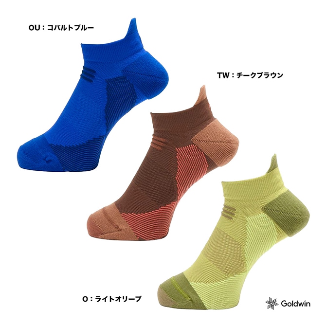 シースリーフィット C3fit  ユニセックス アーチサポート ショートソックス GC23300