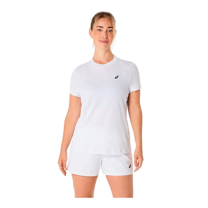 アシックス asics テニスウェア レディス ウィメンズ半袖シャツ 2042A371（100）