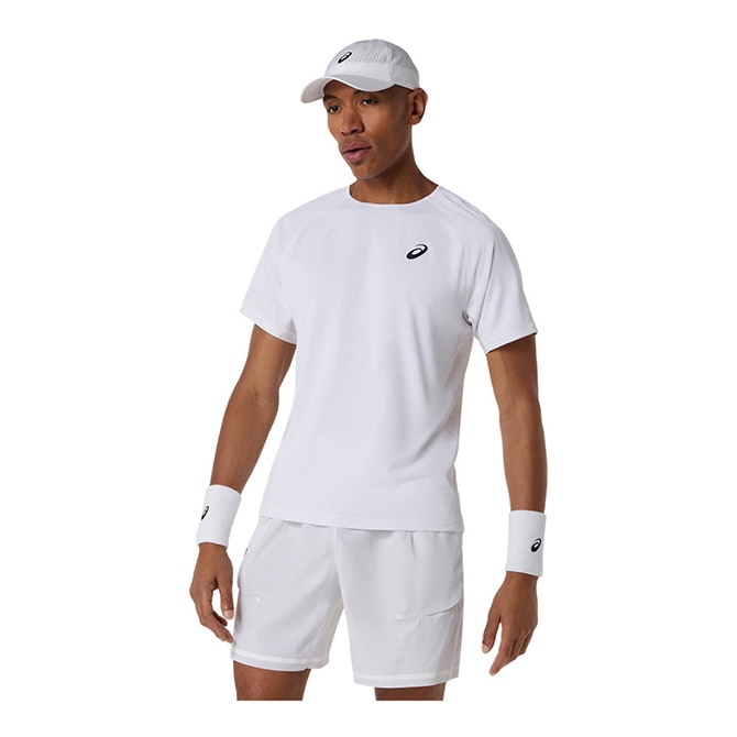 アシックス asics テニスウェア メンズ 半袖シャツ 2041A392（100