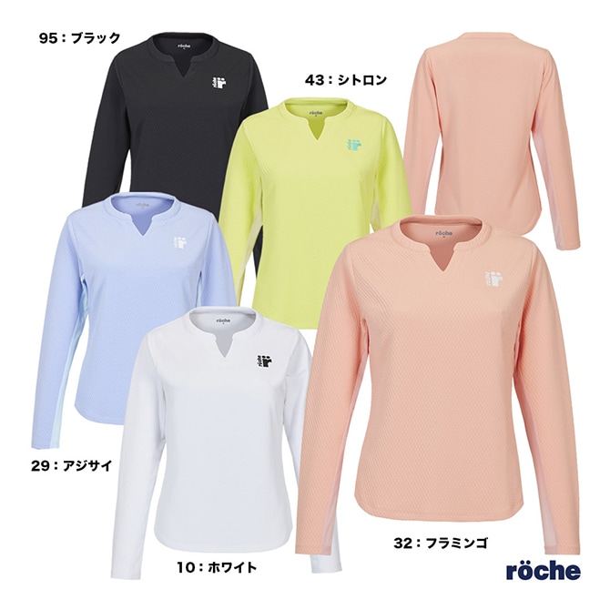 さなえページ ローチェ roche テニスウェア レディス ゲーム長袖シャツ 268512