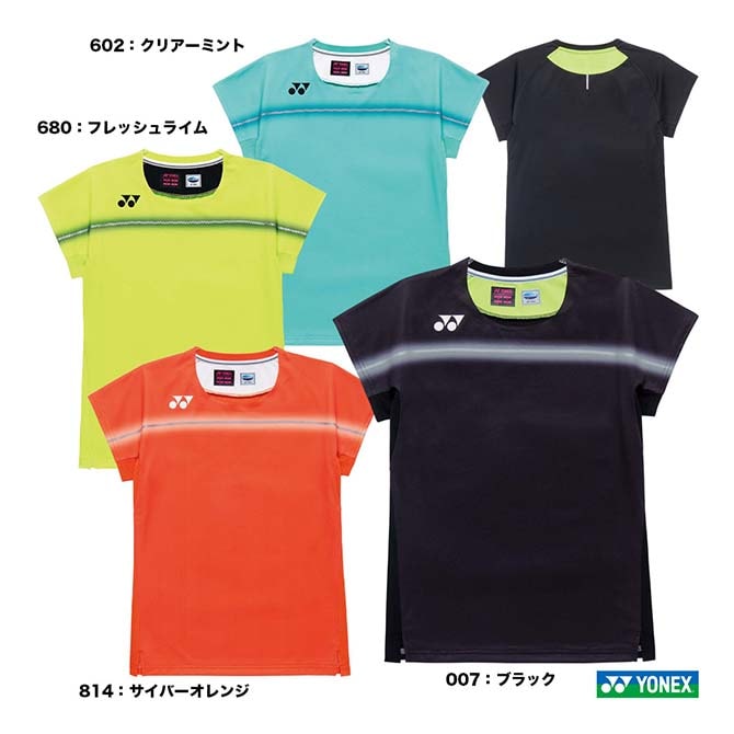 ヨネックス YONEX バドミントンウェア レディス ゲームシャツ 20940