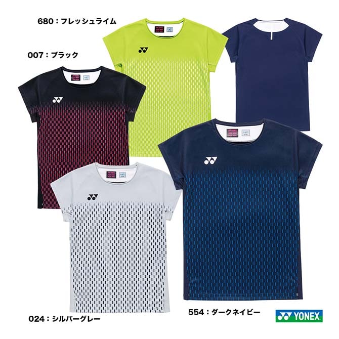 ヨネックス YONEX バドミントンウェア レディス ゲームシャツ（スリム