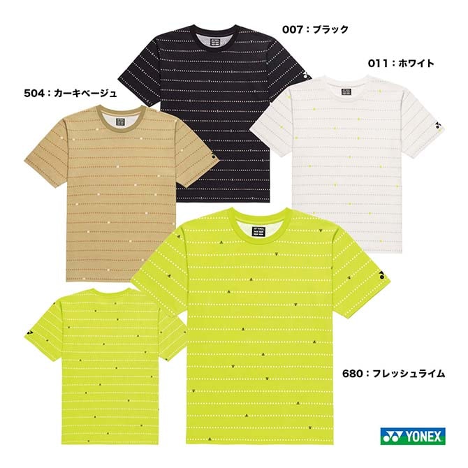 ヨネックス YONEX テニスウェア チーム対応 ユニセックス ゲームシャツ