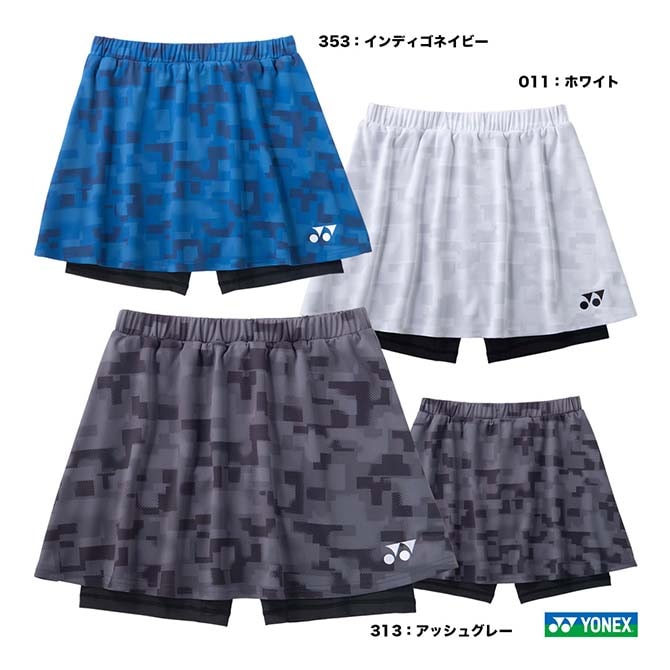 ヨネックス YONEX バドミントンウェア レディス スカート 26129