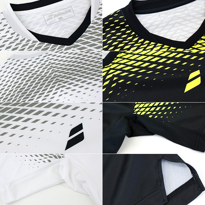 バボラ BabolaT テニスウェア ユニセックス PLAY ショートスリーブ
