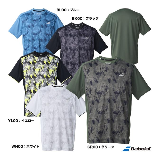 バボラ BabolaT テニスウェア ユニセックス CLUB ショートスリーブ
