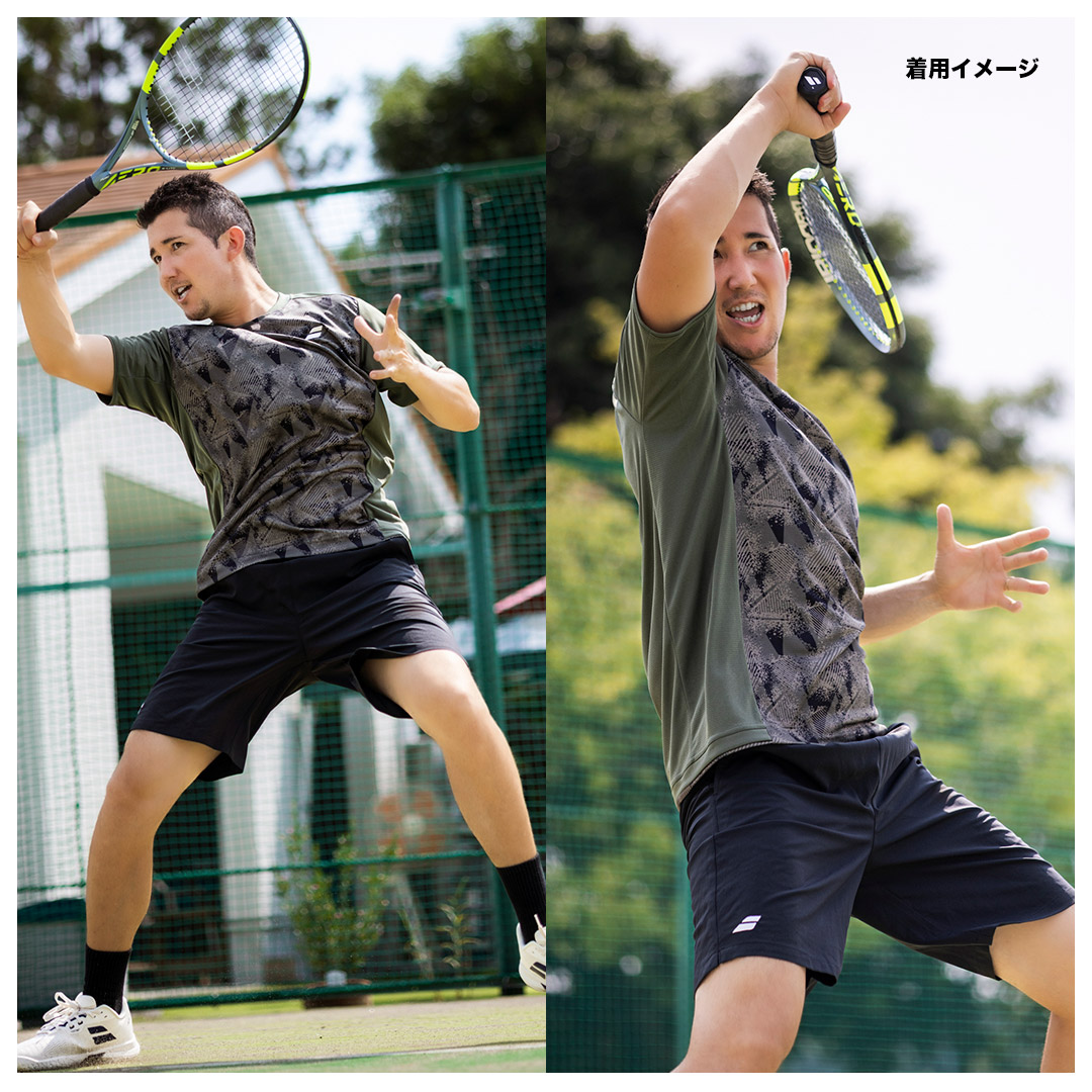 バボラ BabolaT テニスウェア ユニセックス CLUB ショートスリーブ