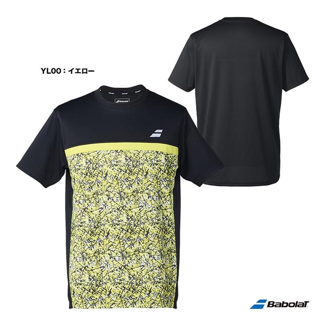 バボラ BabolaT テニスウェア ユニセックス CLUB ショートスリーブ
