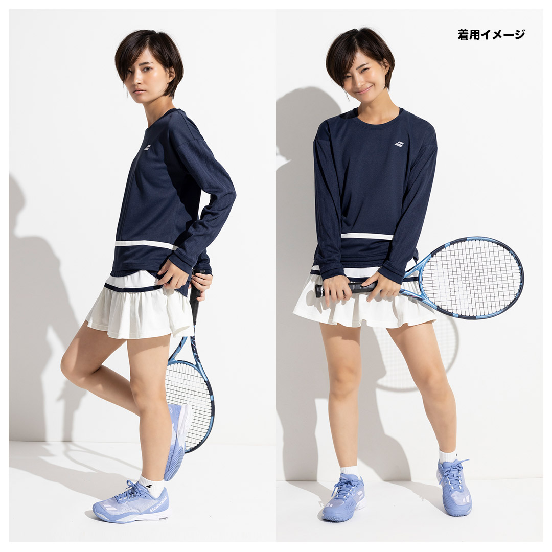 バボラ BabolaT テニスウェア レディス PLAY ロングスリーブシャツ