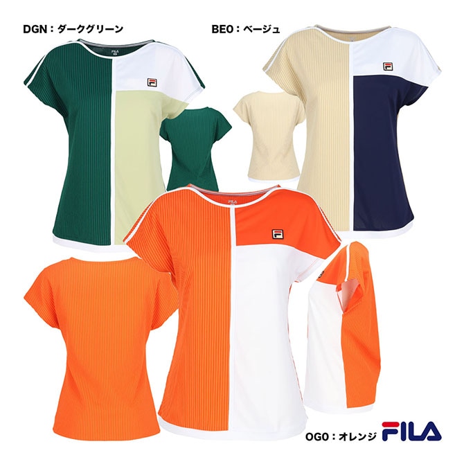 フィラ FILA テニスウェア レディス ゲームシャツ CZ6SGW002 | ウェア