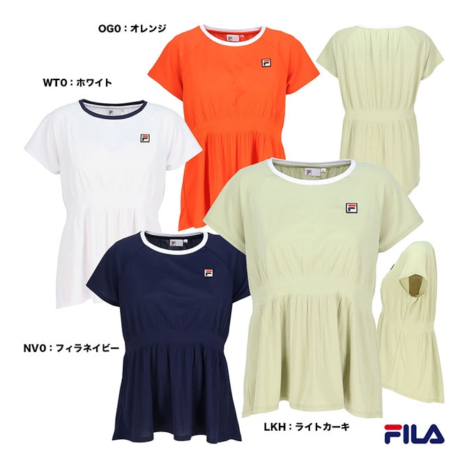 フィラ FILA テニスウェア レディス ゲームシャツ CZ6SGW011 | ウェア