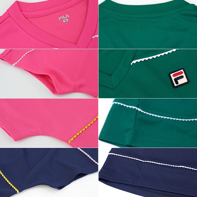 フィラ FILA テニスウェア レディス ゲームシャツ CZ6SGW016 | ウェア