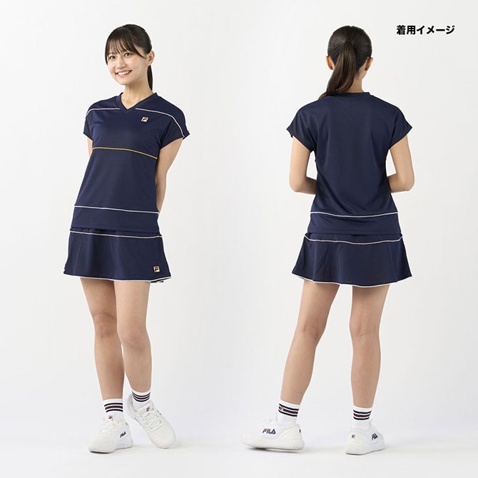 フィラ FILA テニスウェア レディス ゲームシャツ CZ6SGW016 | ウェア