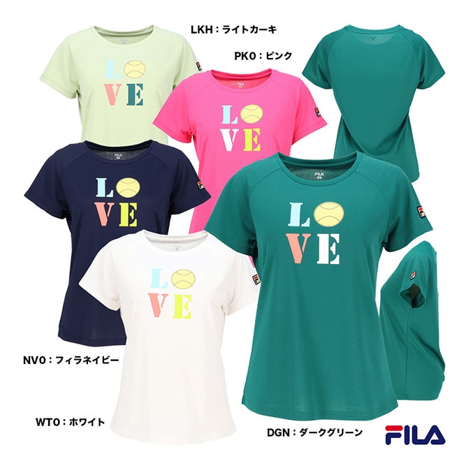 フィラ FILA テニスウェア レディス グラフィックTシャツ CZ6SGW019