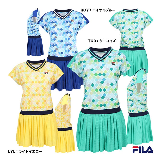 アドミラル Admiral テニスウェア レディス タックプリーツ S/S