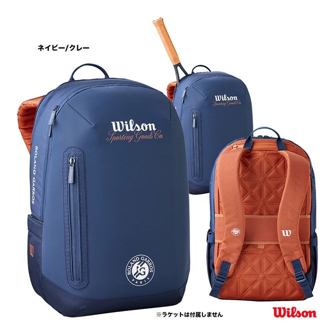 �����륽�� Wilson �ƥ˥��Хå� ������󥮥���� SESSIONSOIRE �Хå��ѥå� ROLAND GARROS SESSIONSOIRE BACKPACK WR8054001001