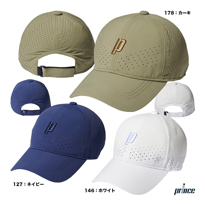 プリンス prince  ユニセックス パンチングキャップ PH003