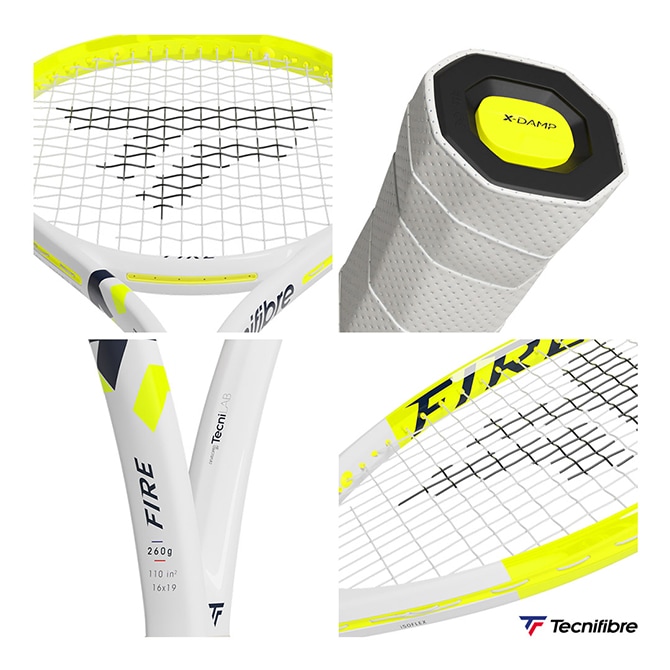 テクニファイバー Tecnifibre テニスラケット ファイア 260 OS FIRE