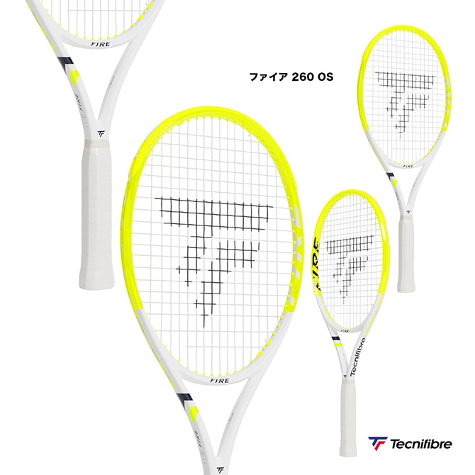テクニファイバー Tecnifibre テニスラケット ファイア 260 OS FIRE