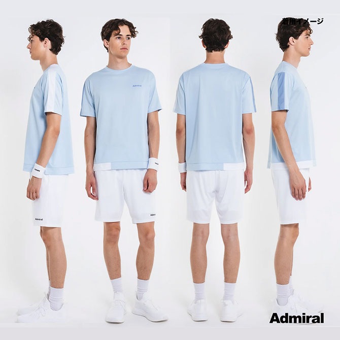 アドミラル Admiral テニスウェア メンズ カラーアソートブロッキング