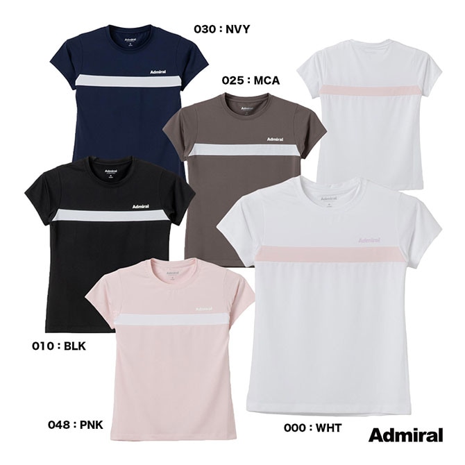 アドミラル Admiral テニスウェア レディス スリットヘムグラフィック