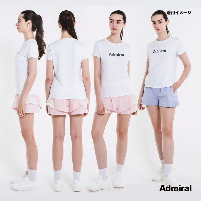 アドミラル Admiral テニスウェア レディス ミニマムロゴプラクティス