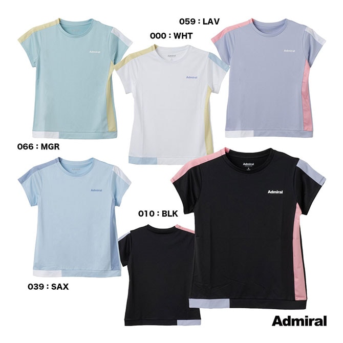 アドミラル Admiral テニスウェア レディス スリットヘムグラフィック