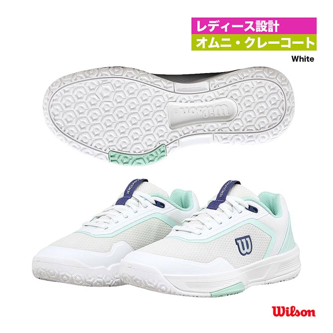 ウイルソン Wilson テニスシューズ レディス COURTGLIDE WRS340140