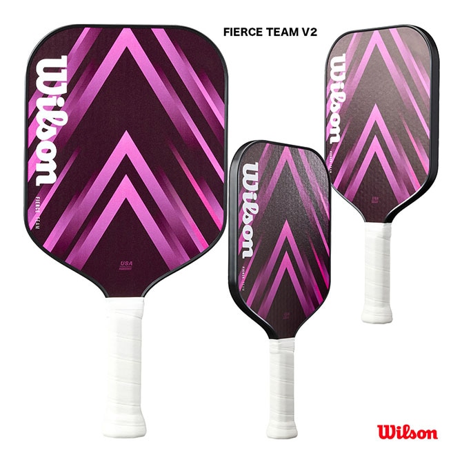 ウィルピュア 3箱セット ウイルソン Wilson ピックルパドル FIERCE TEAM V2 WR89139011