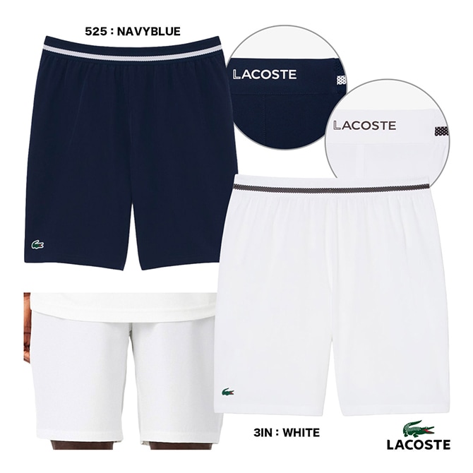 ラコステ LACOSTE テニスウェア メンズ ノバク・ジョコビッチ メッシュ
