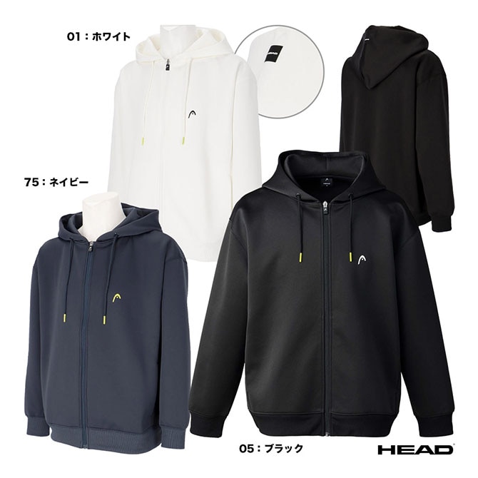 ヘッド HEAD テニスウェア メンズ Sweat Fullzip Parka 541120