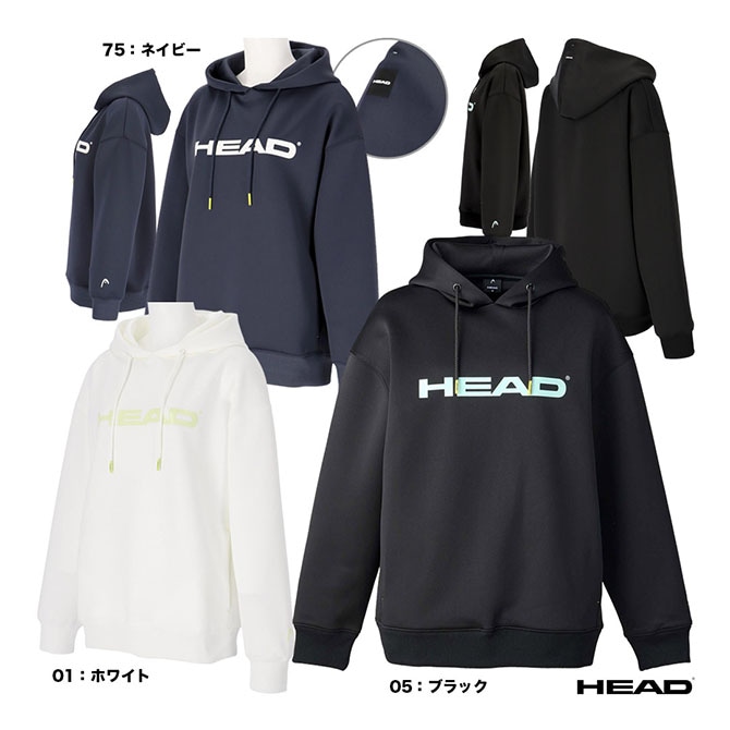�إå� HEAD �ƥ˥������� ��ǥ��� Logo Sweat Parka 541131
