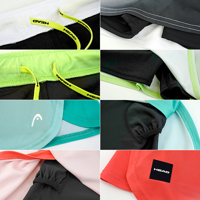 ヘッド HEAD テニスウェア レディス Gradation Mesh Skort 541140