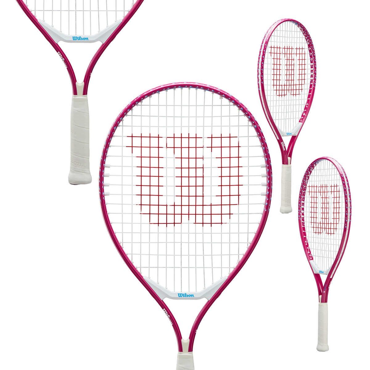 �����륽�� Wilson �ƥ˥��饱�å� ����˥� ����ȥ� �ѥ JR �ԥ� 21 ULTRA POWER JR PINK 21 WR187710